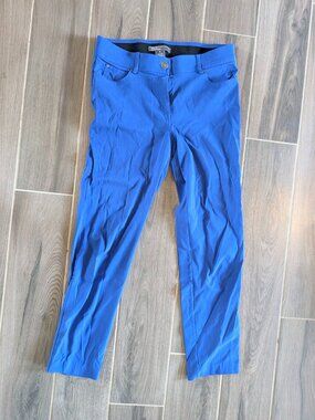 89th & Madison Blue Stretch Pants Size 8 Slim Fit Casual Work Pants